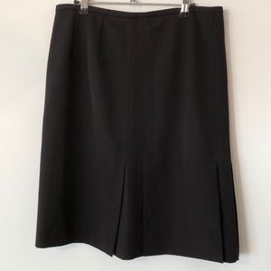 Unique black skirt